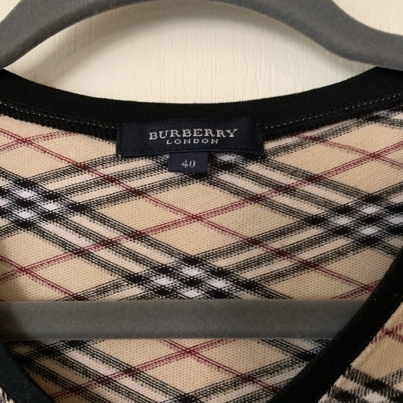 Burberry London v-neck top - Picture 3 of 4